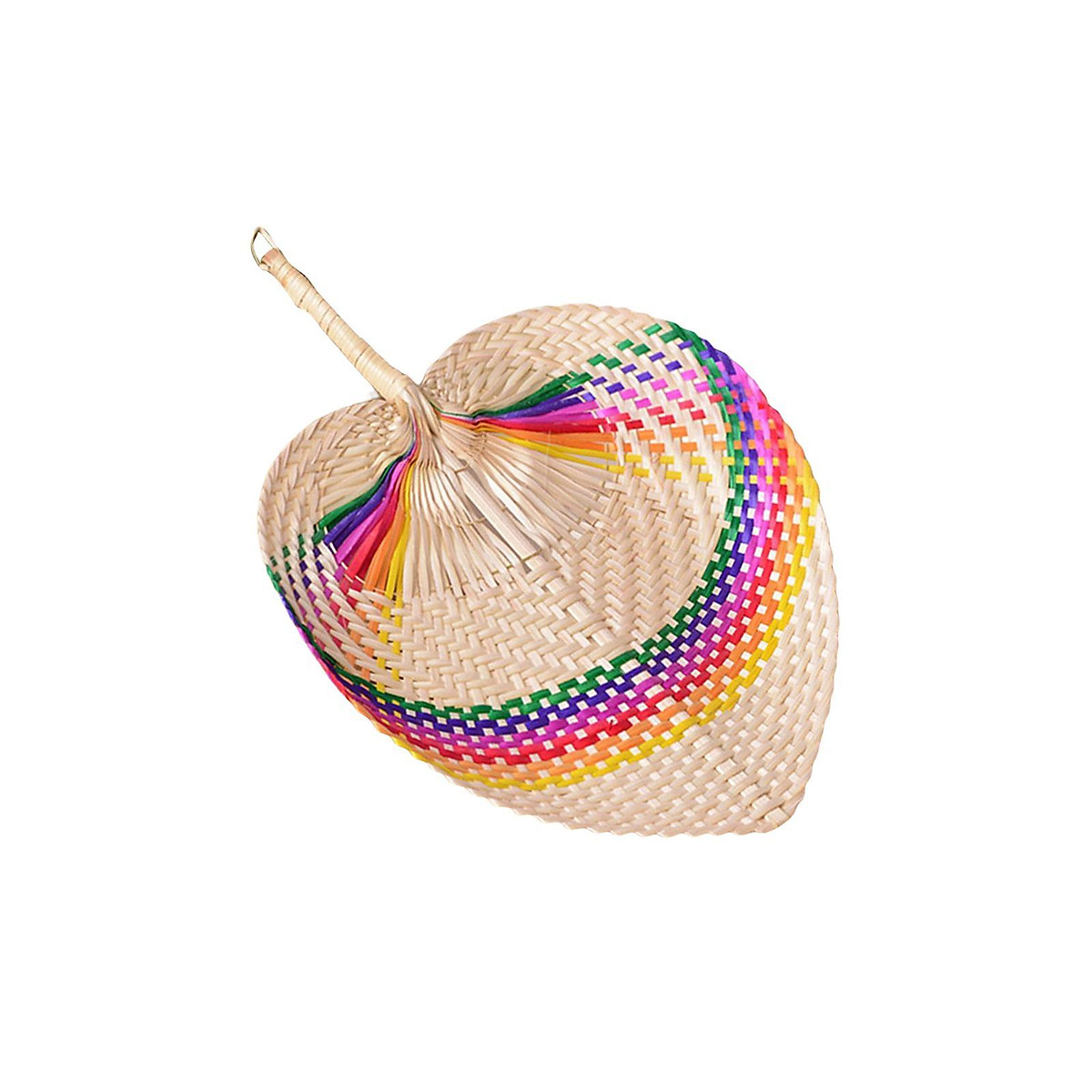 Weaving Bamboo Hand Fan 01