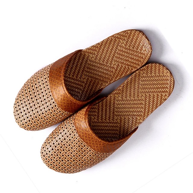 Weaving Bamboo Slipper 02