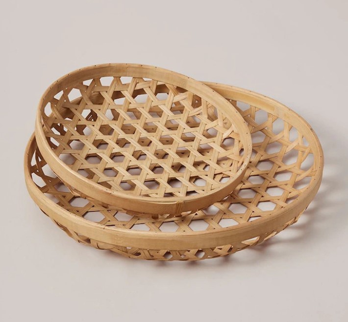 Weaving Bamboo Tray 03