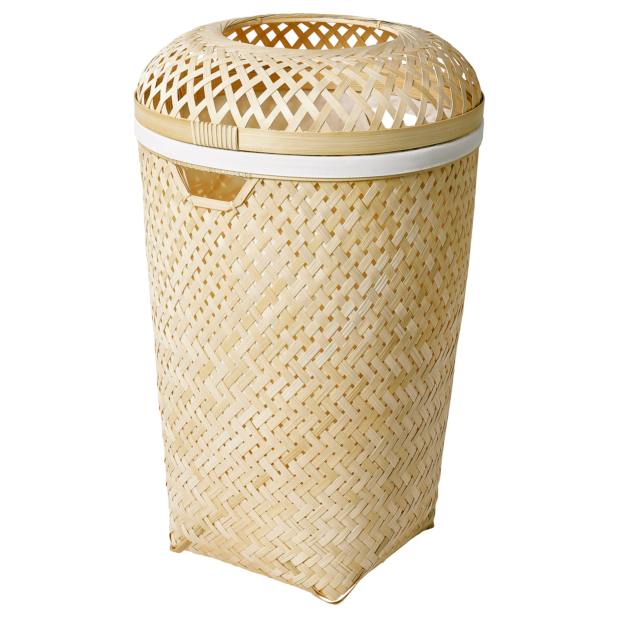 Weaving Bamboo Laundry Hamper 01