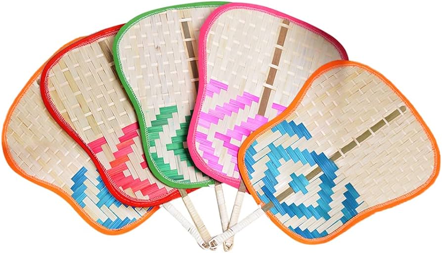 Weaving Bamboo Hand Fan 06