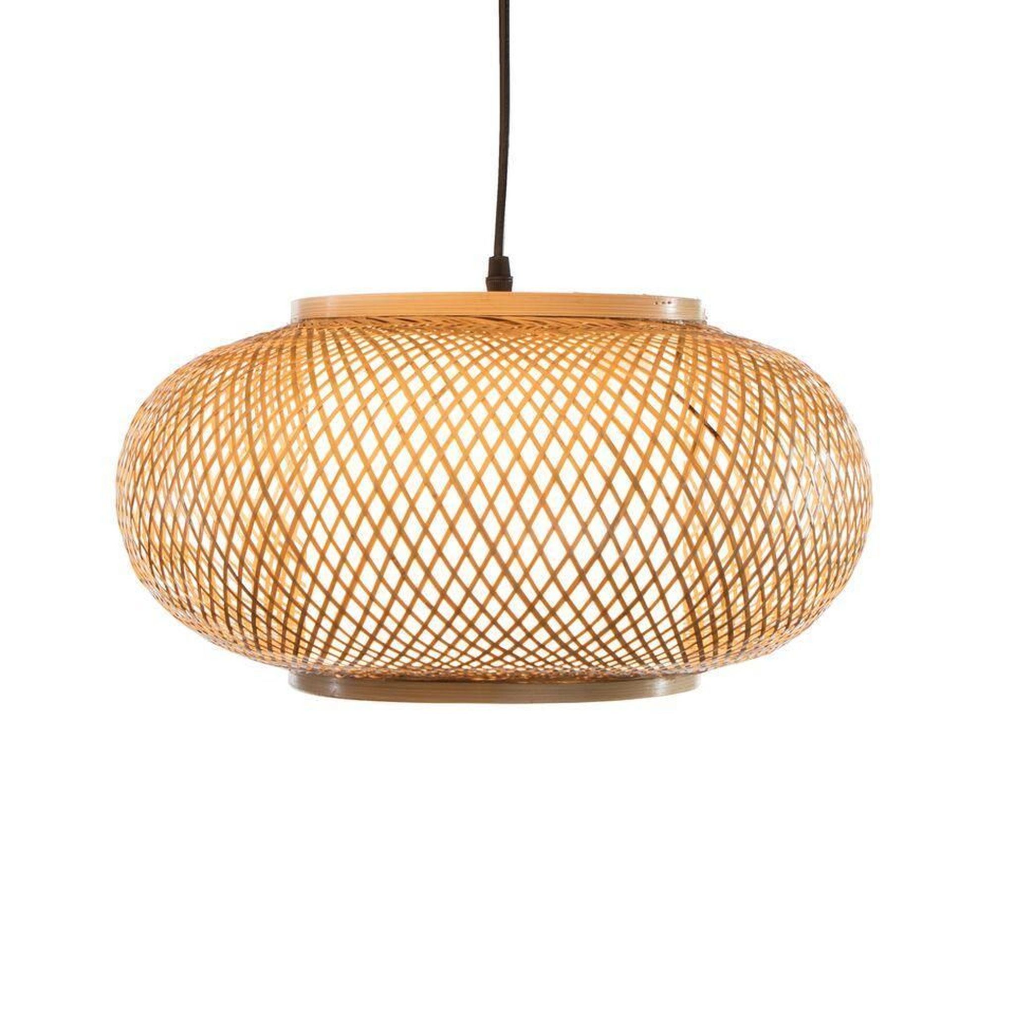 Weaving Bamboo Lampshade 10