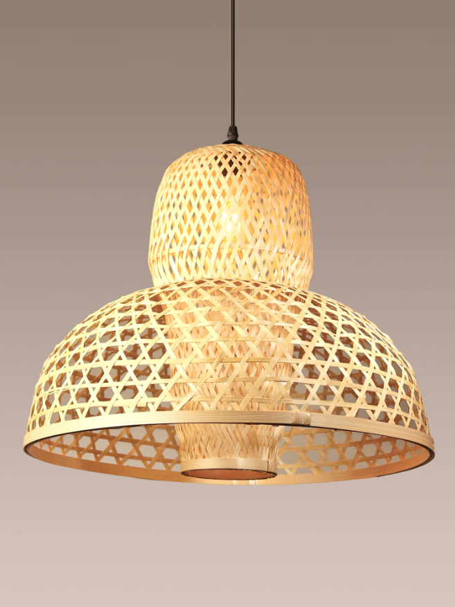 Weaving Bamboo Lampshade 13