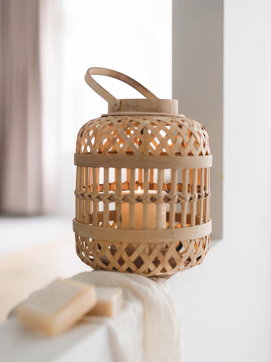 Weaving Bamboo Lampshade 06