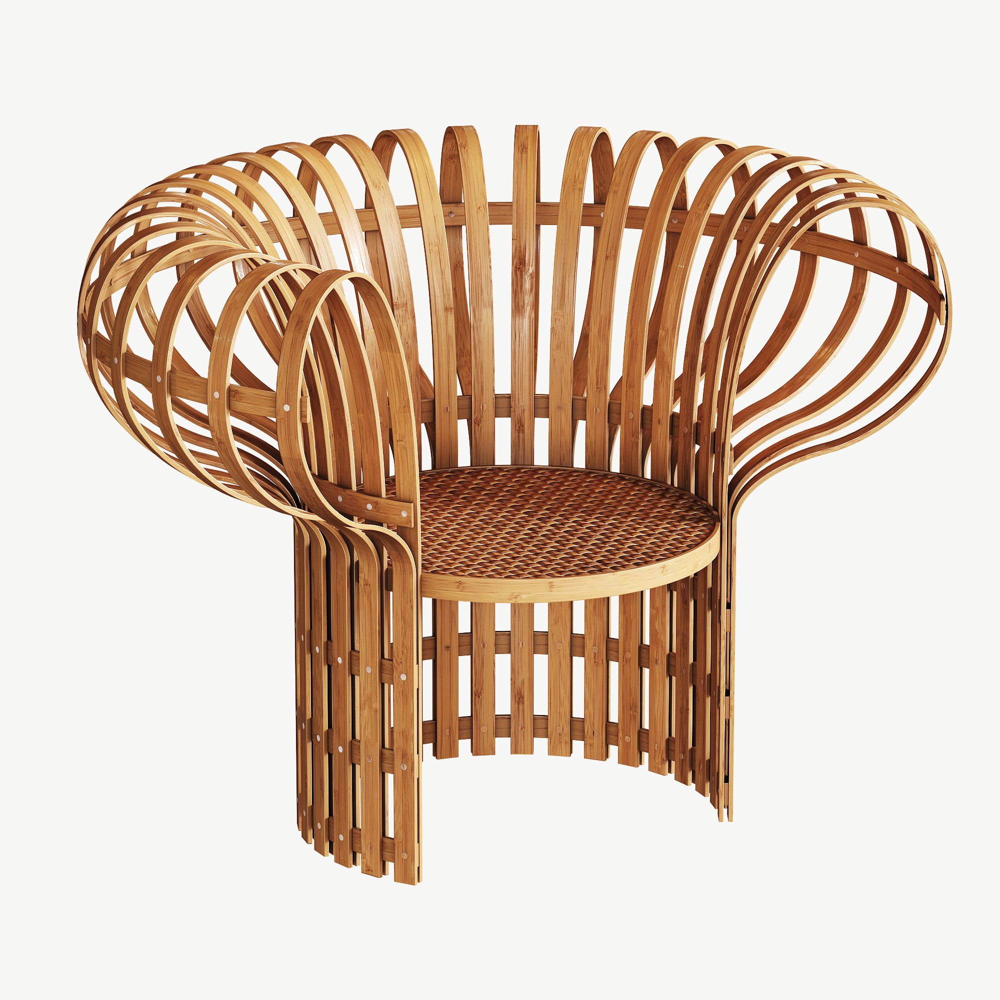 Weaving Bamboo Furniture 03