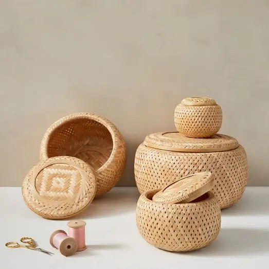 Weaving Bamboo Box 04