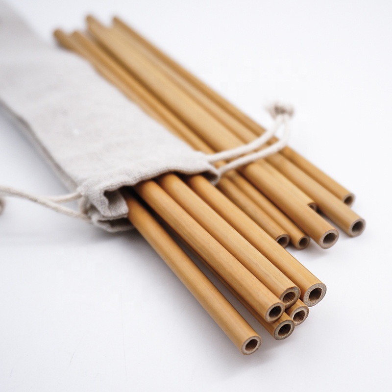 Spun Bamboo Drinking Straw 01