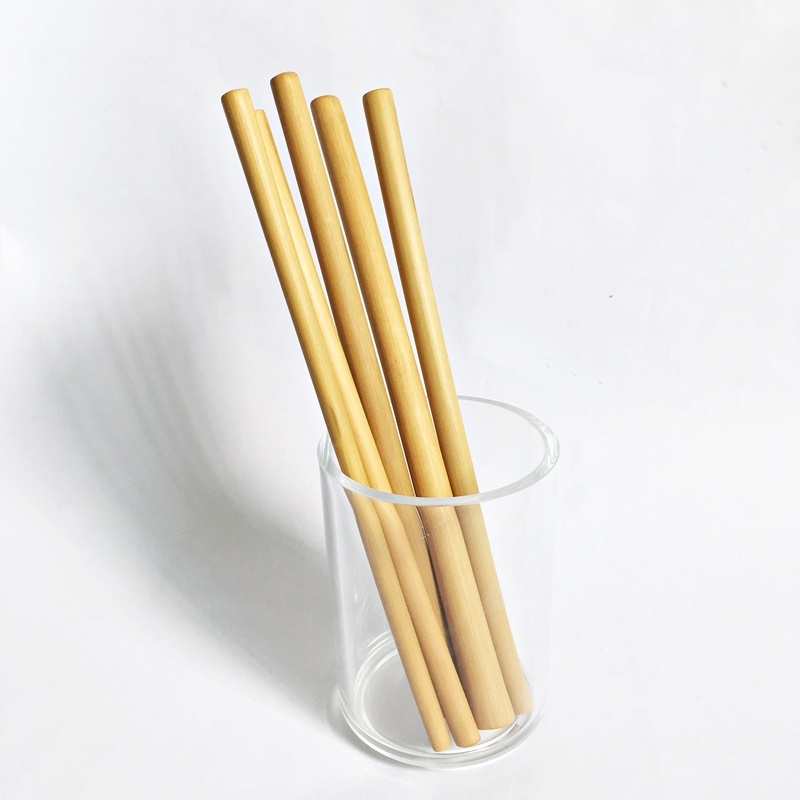 Spun Bamboo Drinking Straw 02