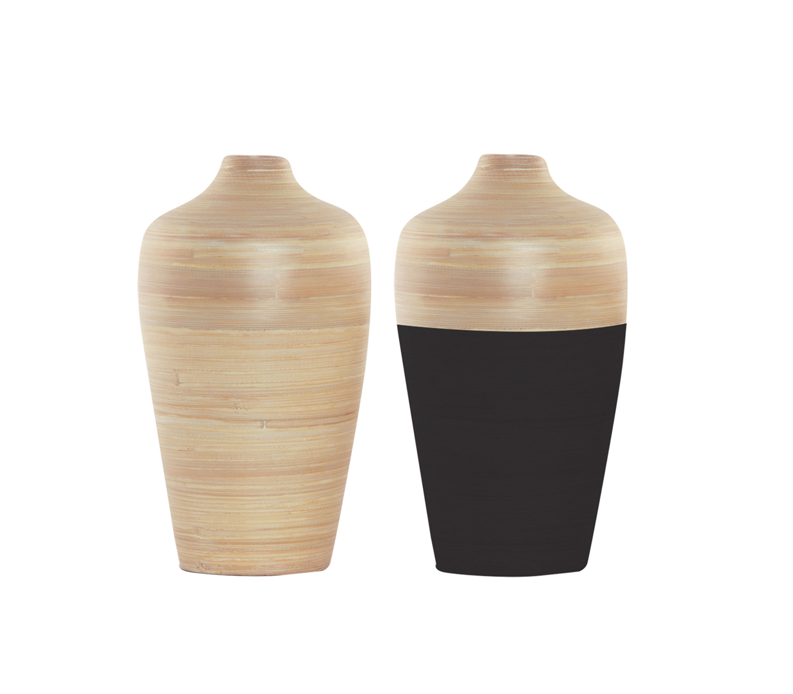 Spun Bamboo Vase / Plant Pot 10