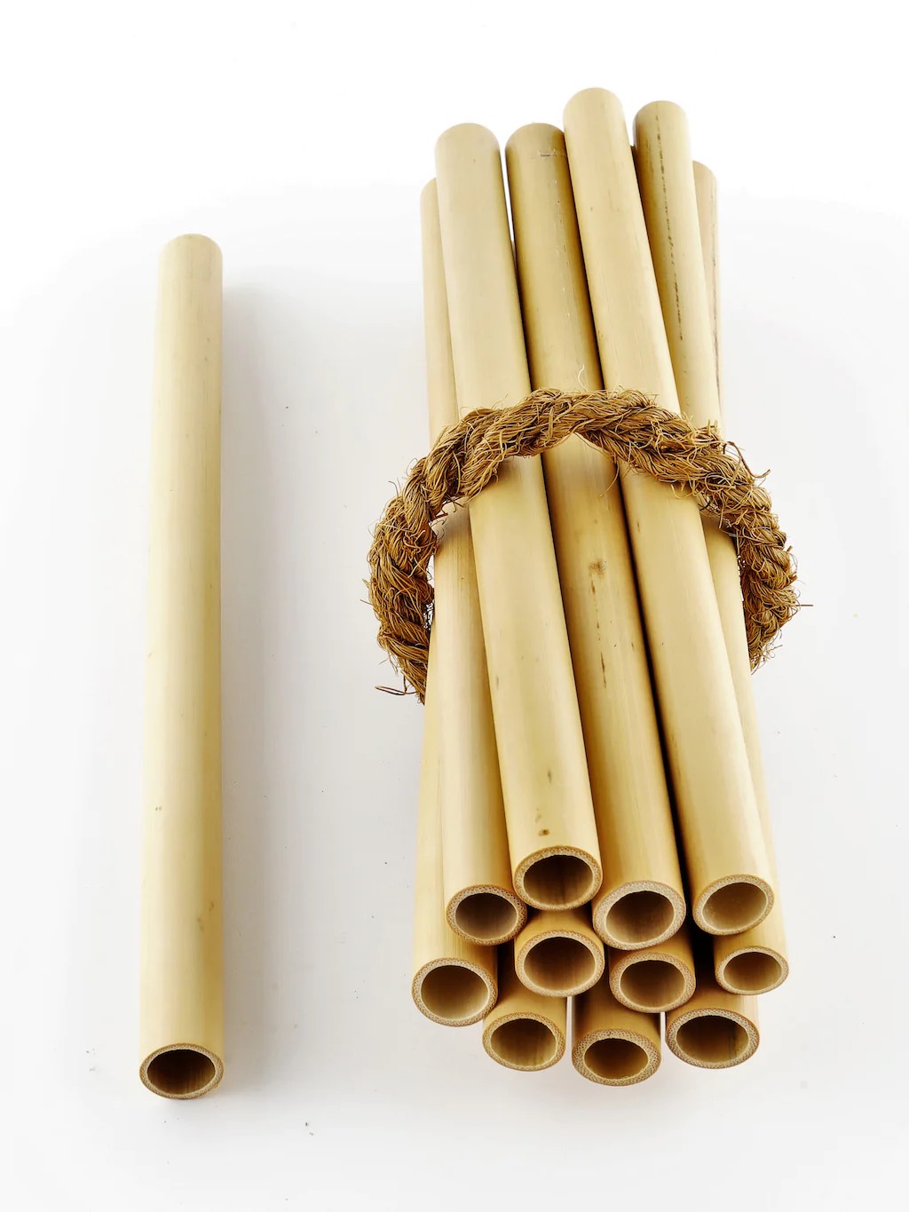 Spun Bamboo Drinking Straw 05