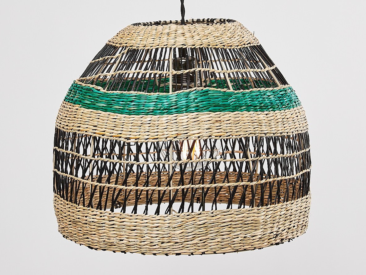 Soft Seagrass Lampshade 06