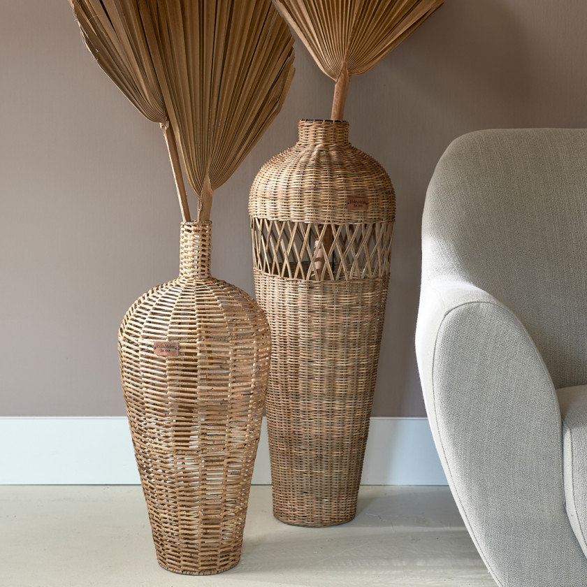 Rattan Vase / Plant Pot 04