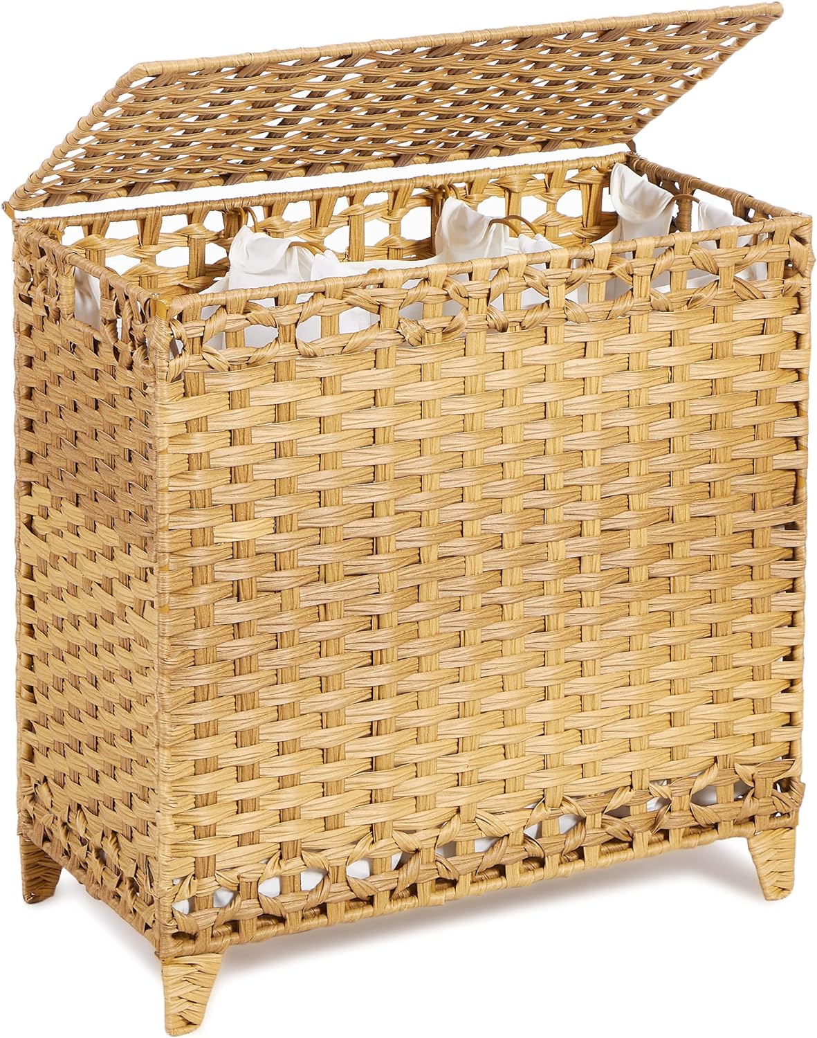 Rattan Laundry Hamper 05