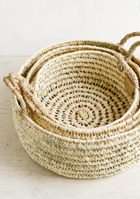 Palm Leaf Basket 06