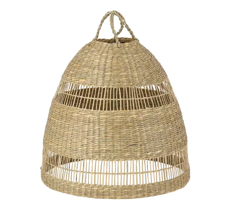 Soft Seagrass Lampshade 08