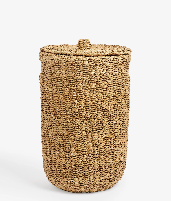 Soft Seagrass Laundry Hamper 06