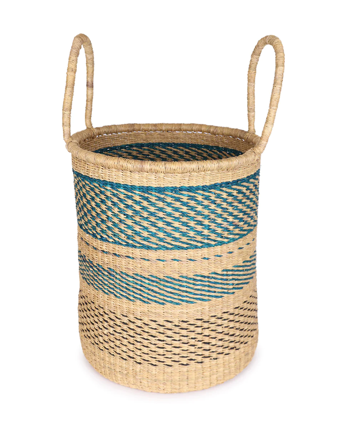 Soft Seagrass Laundry Hamper 12