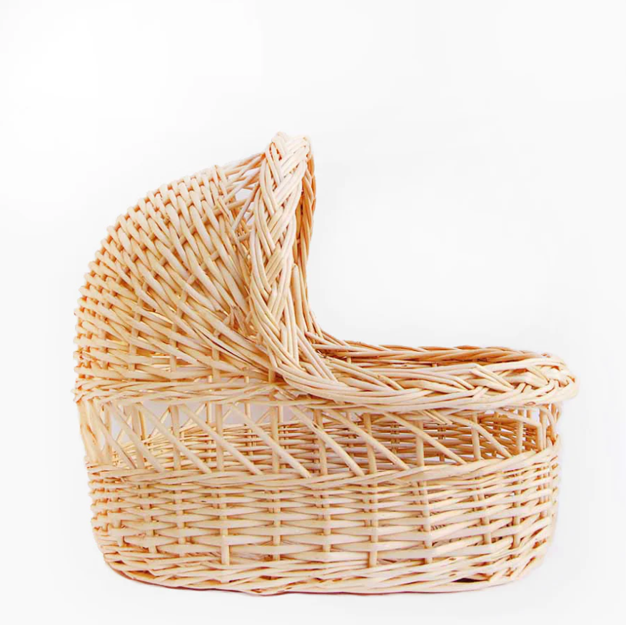 Rattan Baby Cradle 08