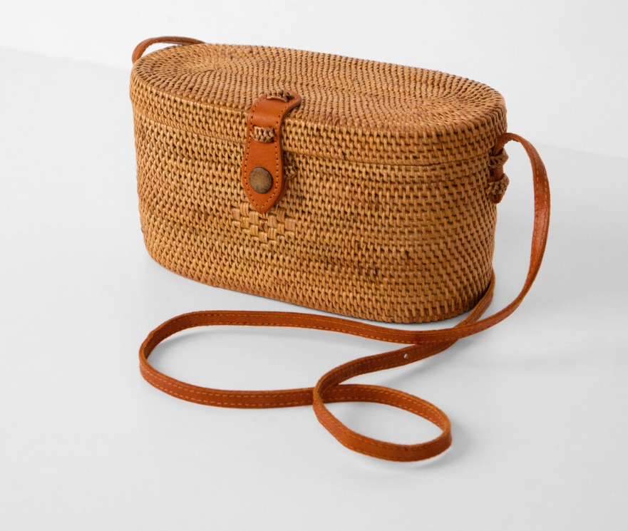 Rattan Hand Bag 05