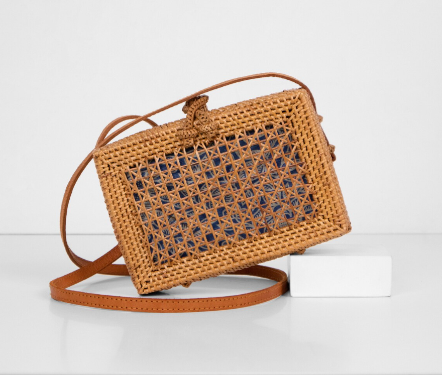 Rattan Hand Bag 08