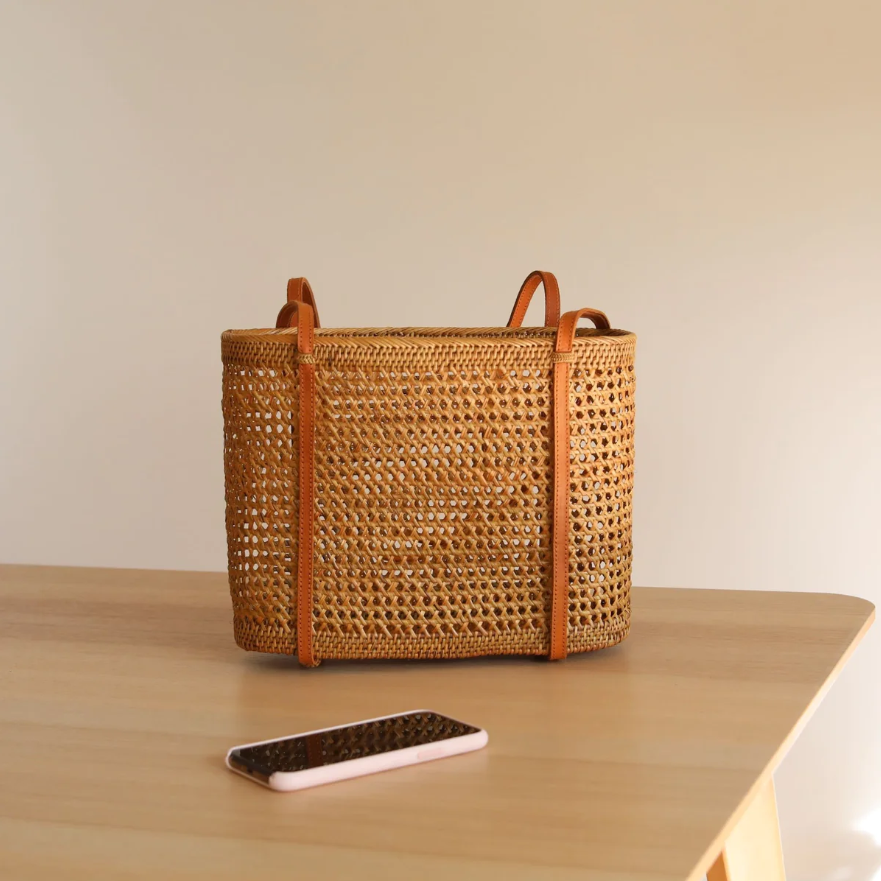 Rattan Hand Bag 10