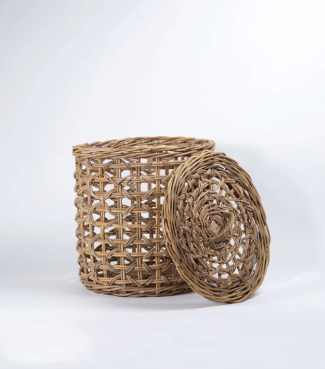 Rattan Laundry Hamper 08