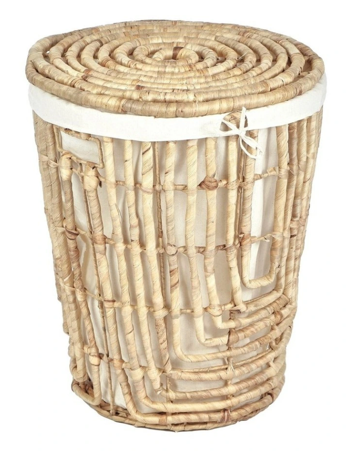 Water Hyacinth Laundry Hamper 11