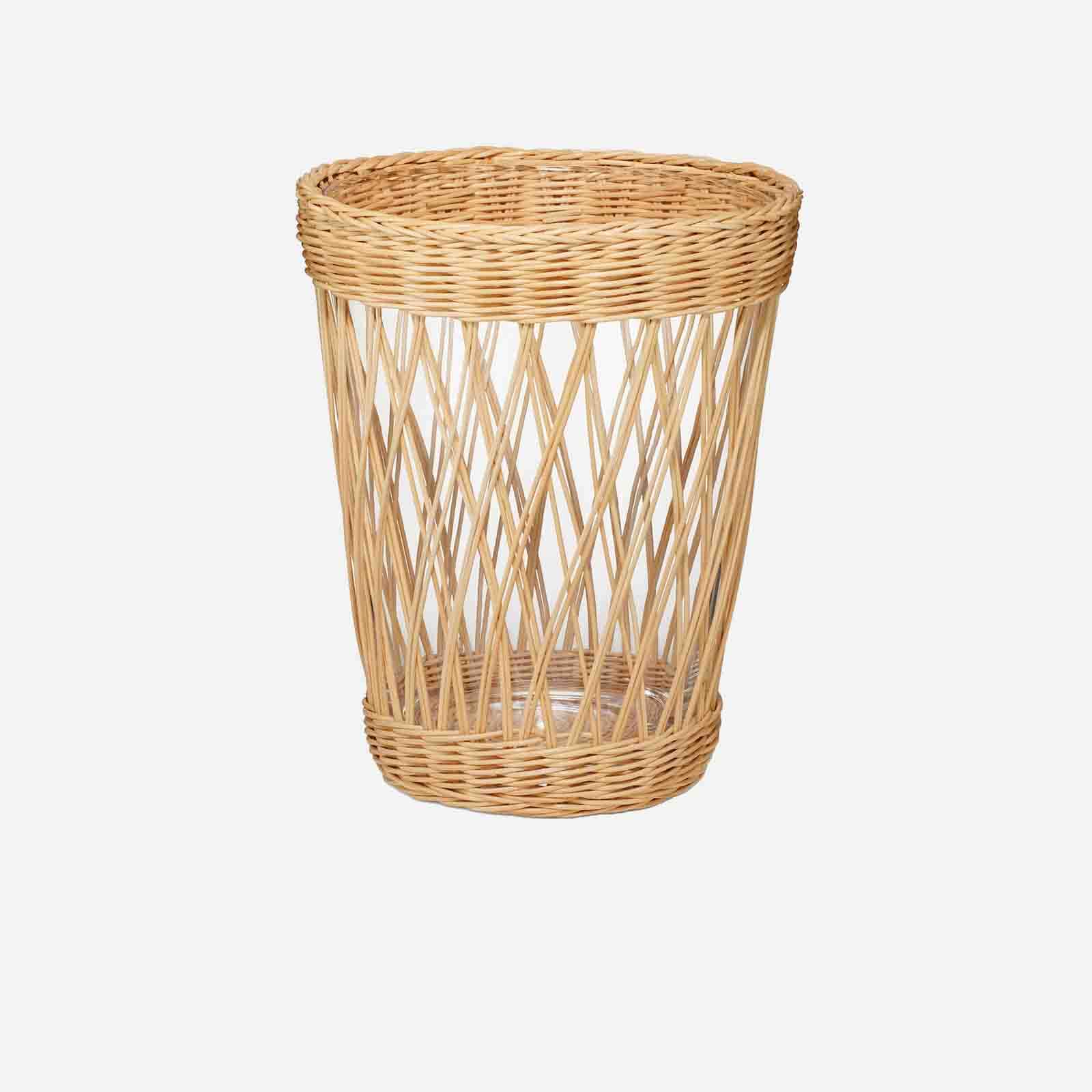 Rattan Vase / Plant Pot 02