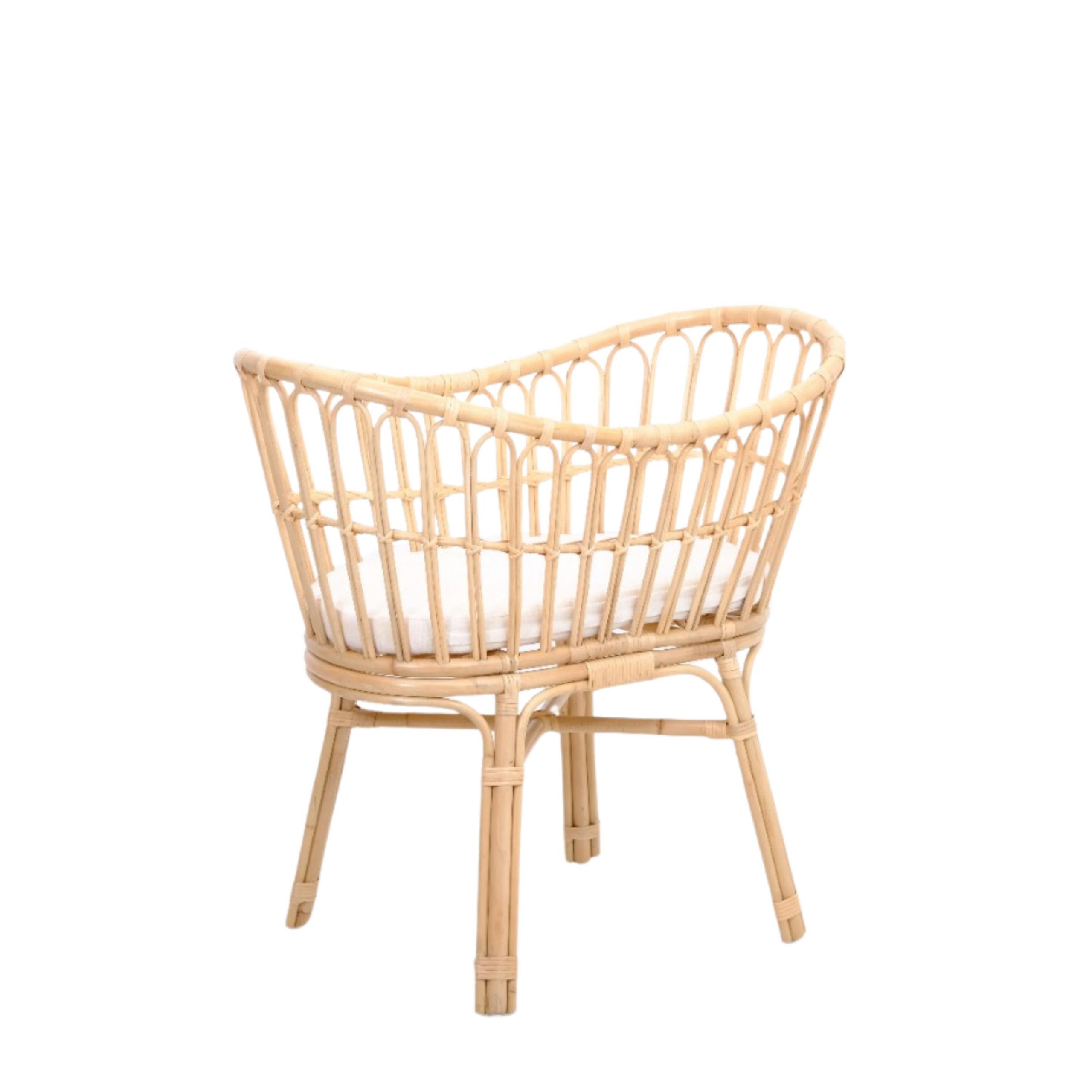 Rattan Baby Cradle 04