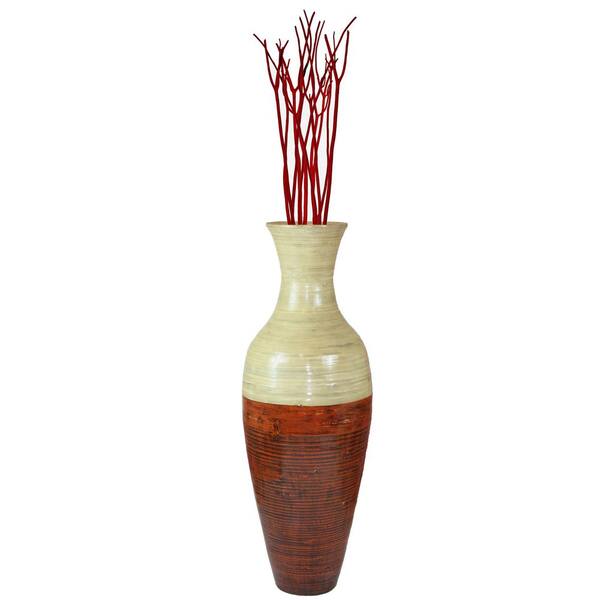 Spun Bamboo Vase / Plant Pot 06