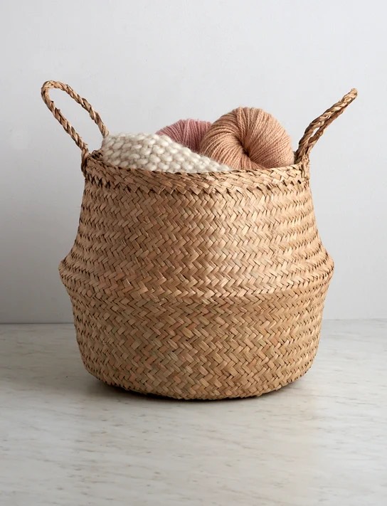 Soft Seagrass Basket 07