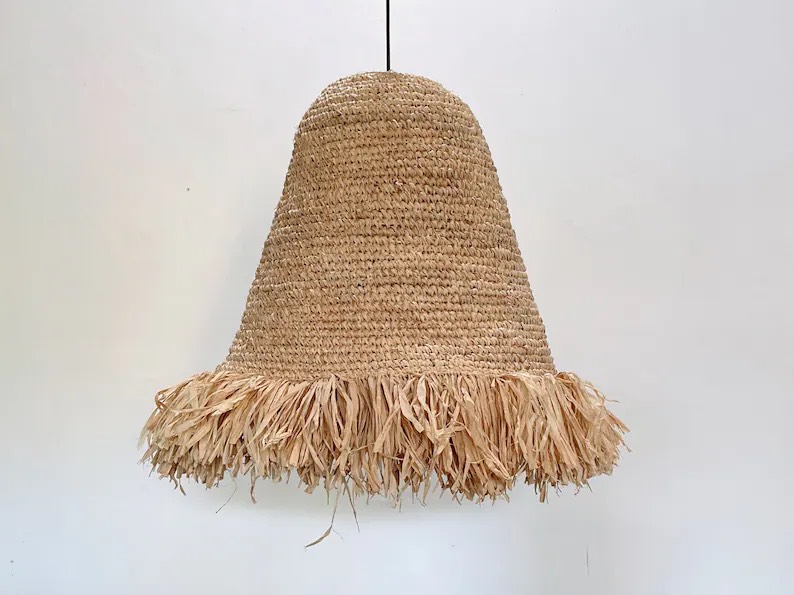 Soft Seagrass Lampshade 01