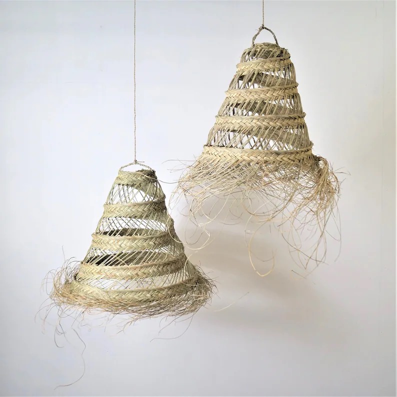 Soft Seagrass Lampshade 05