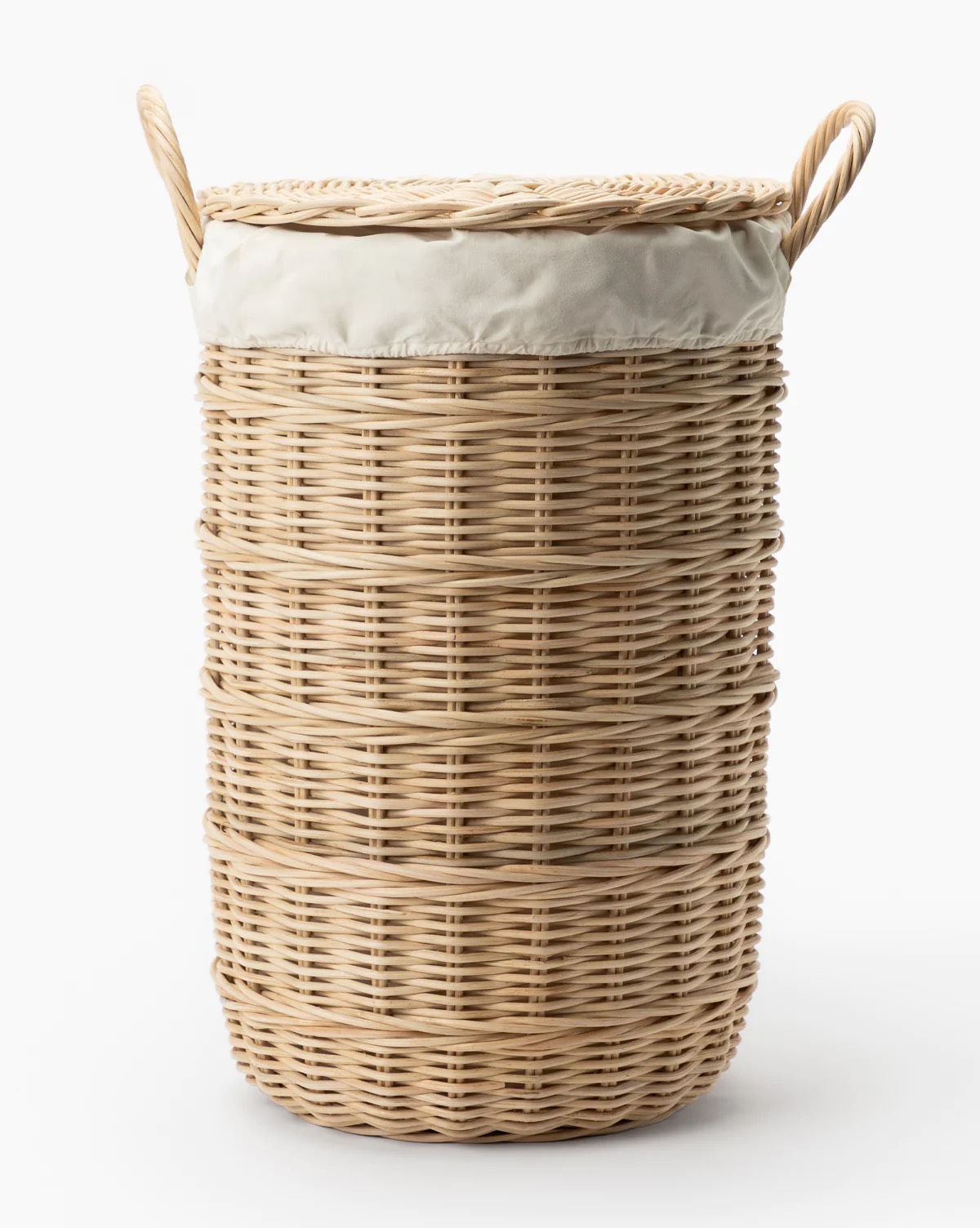 Rattan Laundry Hamper 01