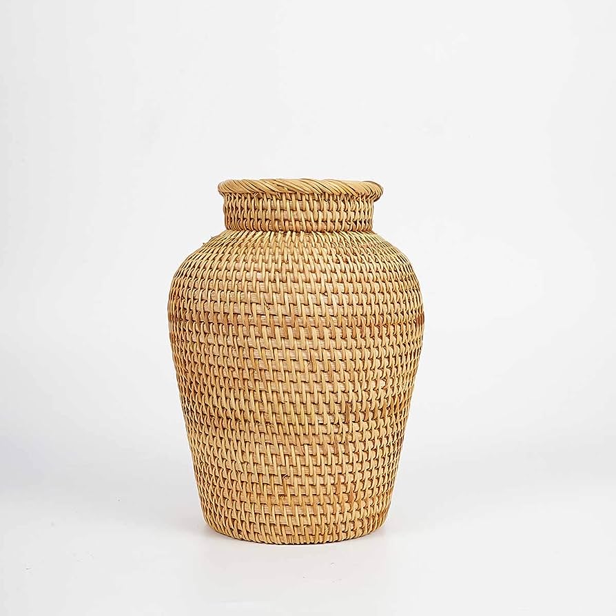 Rattan Vase / Plant Pot 11