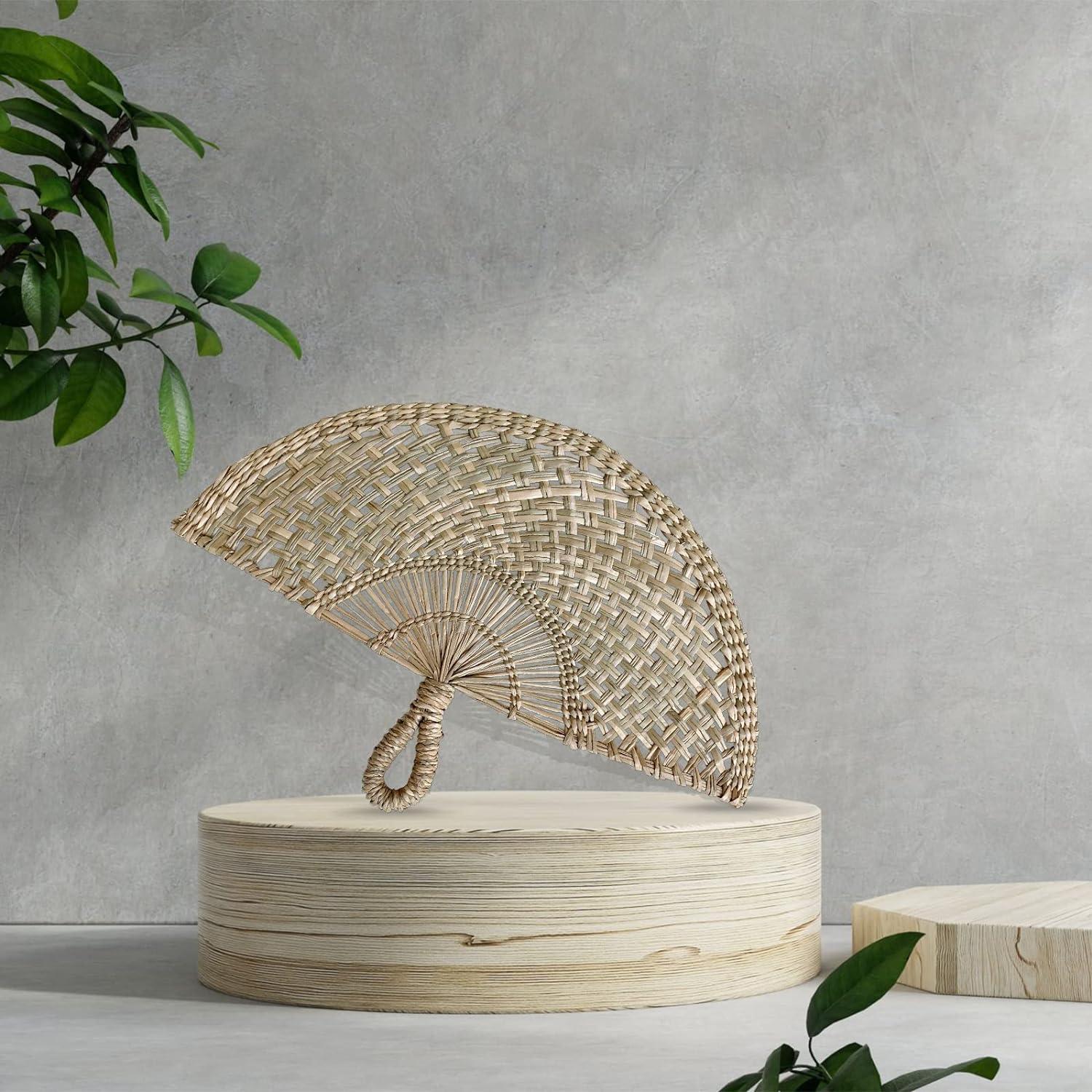 Strong Seagrass Handfan 03