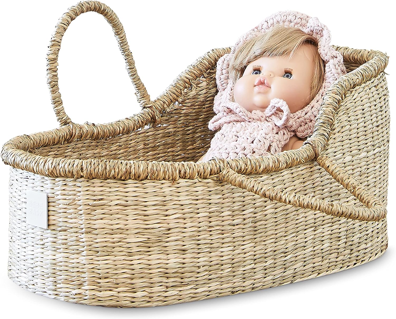 Strong Seagrass Baby Moses Basket 03