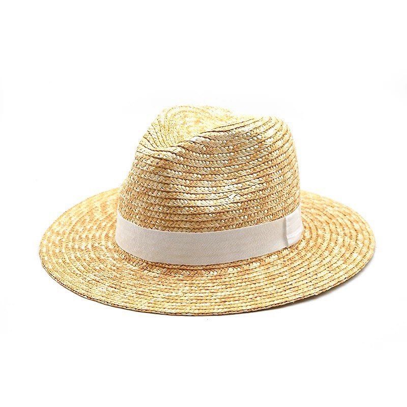 Wheat Straw Hat 05