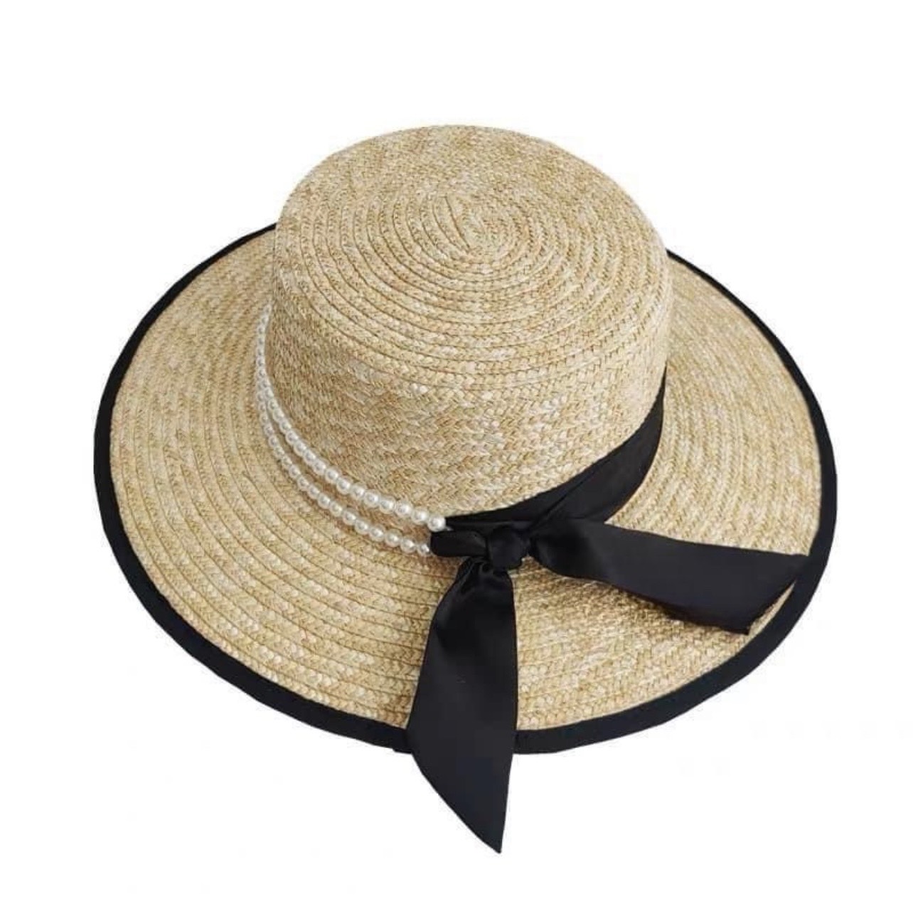 Wheat Straw Hat 04